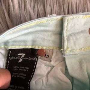 Girls 7 For All Mankind NWT Shorts Size 12